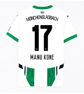 Borussia Monchengladbach Manu Kone #17 Replika Hjemmebanetrøje 2024-25 Kortærmet